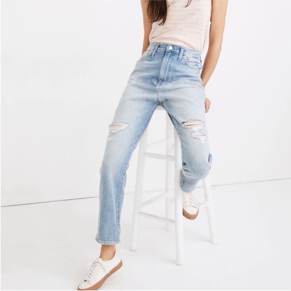 Madewell the mom Jean